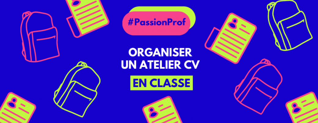 organiser un atelier CV en classe