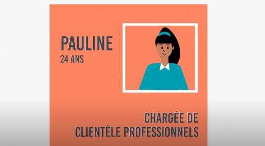 Vidéo chargée de clientèle professionnels