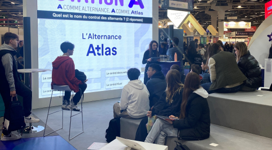 Présentation lors du Salon Aventure des Métiers 2022