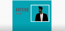 Vidéo d'Antoine, 25 ans, chargé de clientèle entreprises